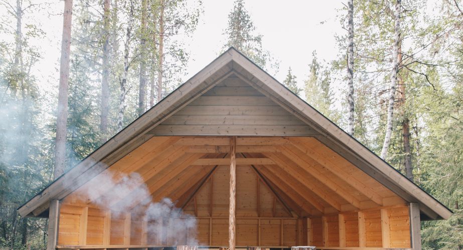 Hiken in de Zweedse natuur